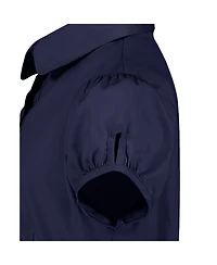 Nautica Big Girls Uniform Belted Poplin Shirt Dress
