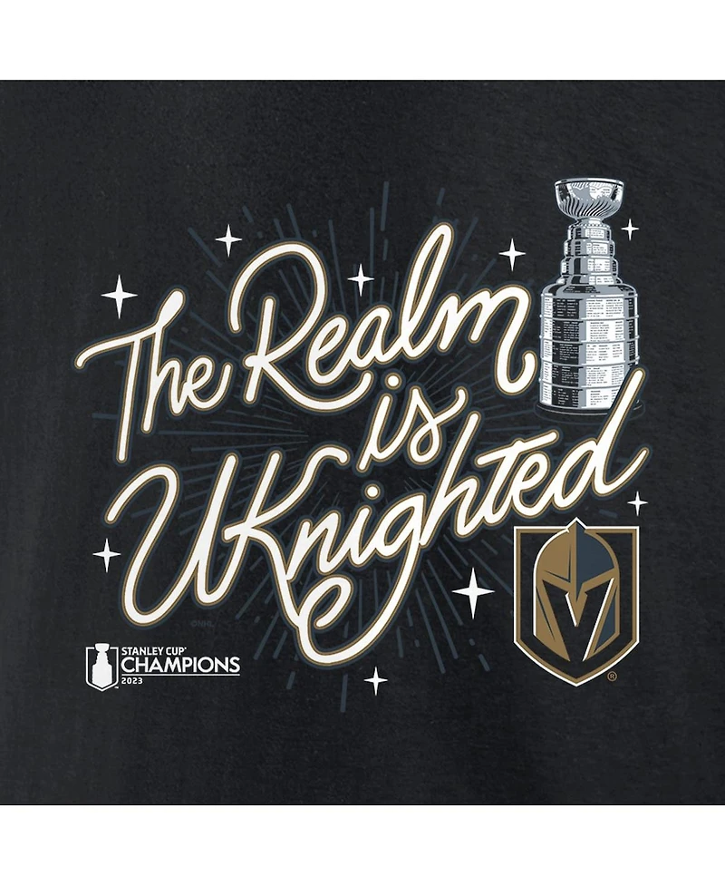 Men's Fanatics Black Vegas Golden Knights 2023 Stanley Cup Champions Celebration Pullover Hoodie