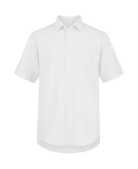 Nautica Big Boys Uniform Short Sleeve Performance Woven Shirt