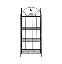 Plant Rack Black Square