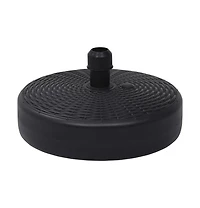 vidaXL Umbrella Base Sand/Water Filled 6.3 gal Black