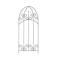 Plant Climbing Racks 3 pcs Black 15.7"x39.4" Iron