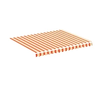 Replacement Fabric for Awning Yellow and Orange 9.8'x8.2'
