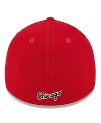 Men's New Era Red Chicago White Sox 2023 Fourth of July 39THIRTY Flex Fit Hat