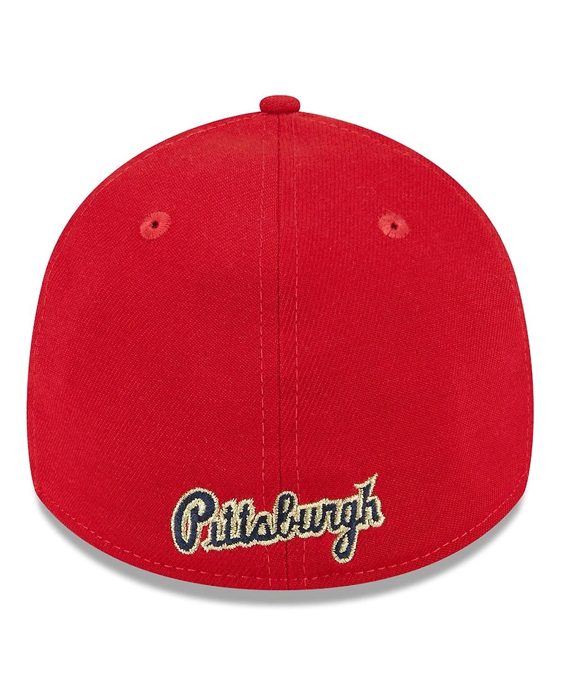 Men's New Era Red Pittsburgh Pirates 2023 Fourth of July 39THIRTY Flex Fit Hat
