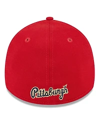 Men's New Era Red Pittsburgh Pirates 2023 Fourth of July 39THIRTY Flex Fit Hat