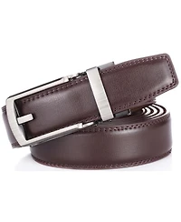 Mio Marino Men's Bristle Leather Linxx Ratchet Belt