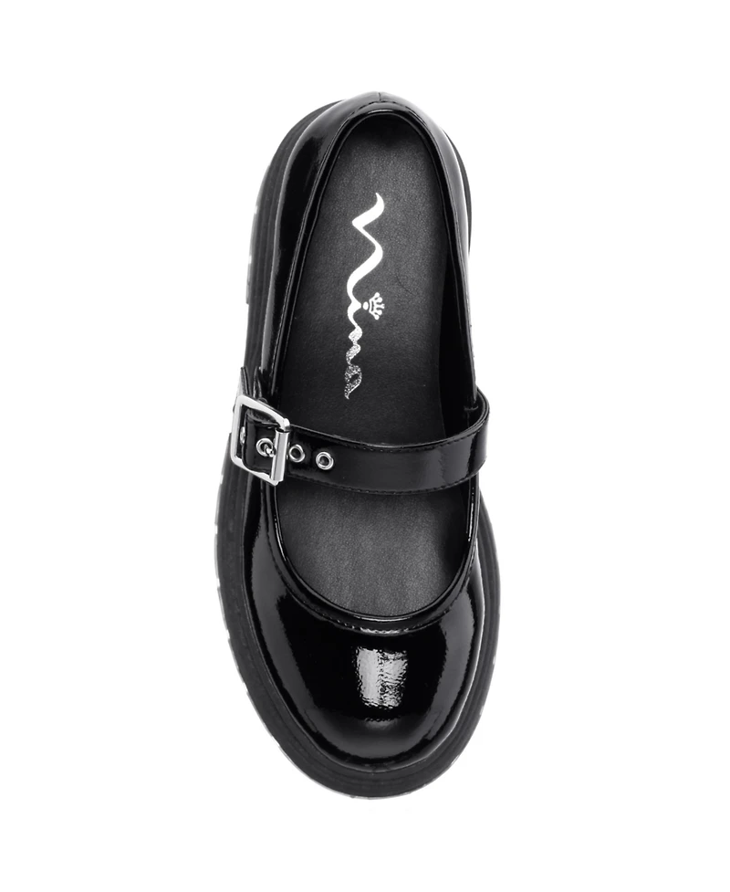 Nina Toddler Girls Kathy Lug Bottom Sole Mary Jane Shoe
