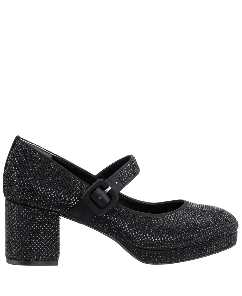 Nina Little Girls Catalina Classic Strap Mary Jane Dress Pump