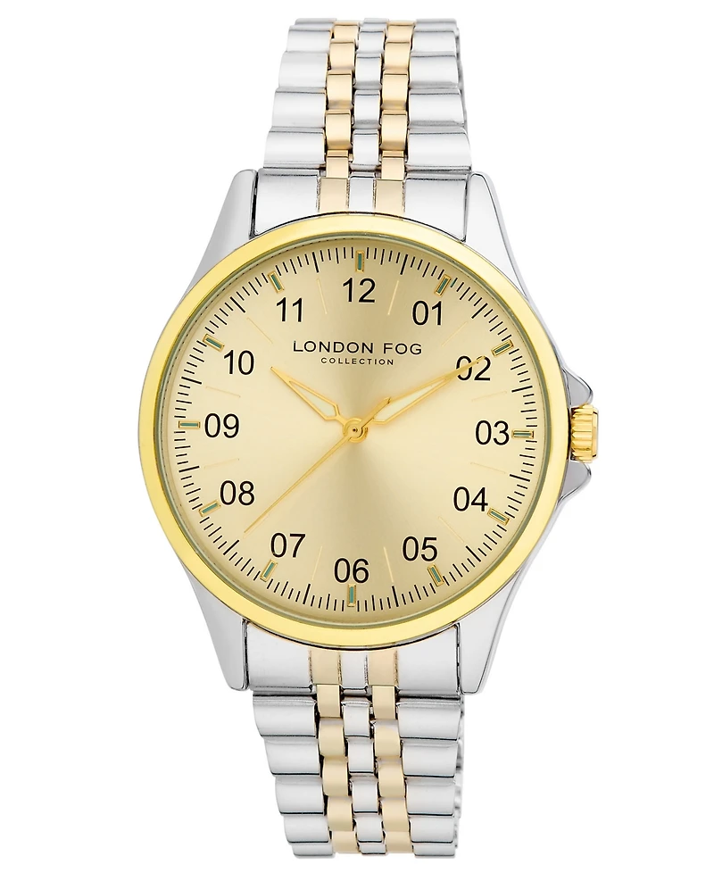 London Fog Women's Quartz Dundee Reader Two-Tone Alloy Watch 40mm
