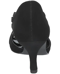 Easy Street Women's Oceana Peep Toe Pumps