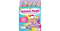 Unicorn Magic Pencil Toppers- Drawing, Coloring Activity Book by Editors of Silver Dolphin Books
