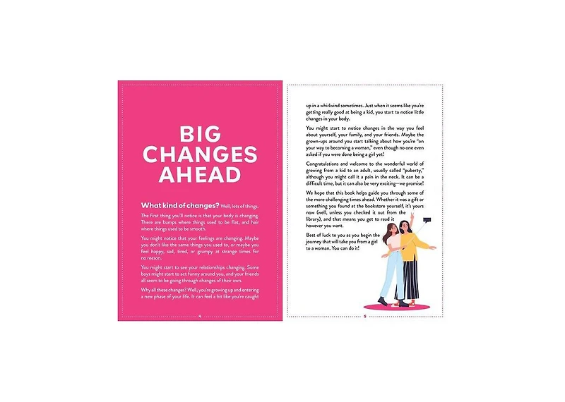 Girl Talk- The Ultimate Body Puberty Book for Girls by Editors of Cider Mill Press