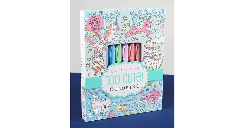 Kaleidoscope- Too Cute Coloring by Editors of Silver Dolphin Books