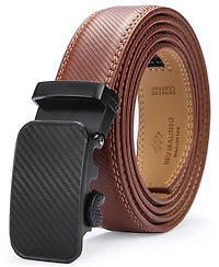 Men's Diagonal Weave Ratchet Belt