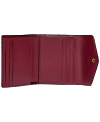 Coach Wyn Small Leather Wallet In Colorblock Signature Canvas