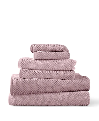 Blue Loom Lilly Cotton and Rayon from Bamboo 6 Piece Towel Set