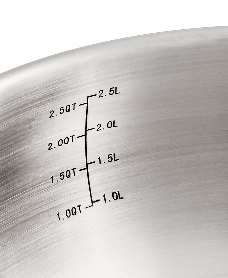 BergHOFF Belly Shape 12pc 18/10 Stainless Steel Cookware Set, Glass Lids