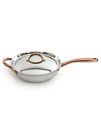 BergHOFF Ouro Gold 10Pc 18/10 Stainless Steel Cookware Set, Ss Lids, Rose Gold Handles