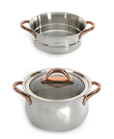 BergHOFF 18/10 Stainless Steel 3 Piece Steamer Set