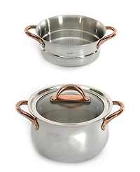 BergHOFF 18/10 Stainless Steel 3 Piece Steamer Set