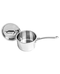 BergHOFF Professional 5pc Tri-Ply 18/10 Stainless Steel Starter Cookware Set, Ss Lids