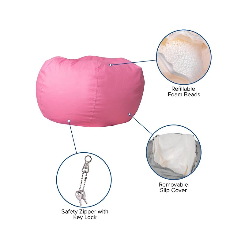 Oversized Bean Bag Chair For Kids And Adults