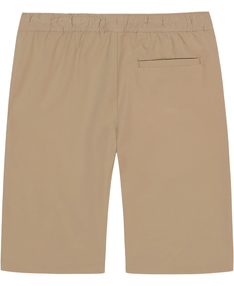 Nautica Little Boys Uniform Lowell Stretch Moisture-Wicking Jogger Shorts