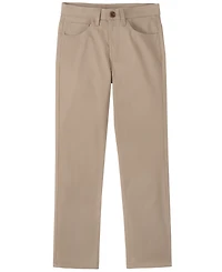 Big Boys Uniform 5 Pocket Stretch Twill Pant with Reinforced Knees