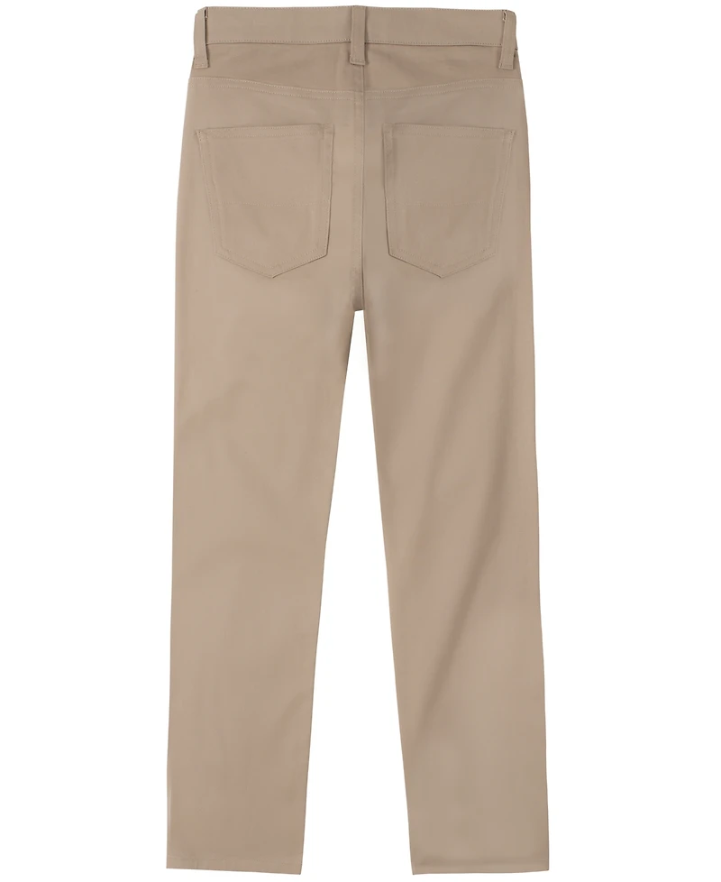 Big Boys Uniform 5 Pocket Stretch Twill Pant with Reinforced Knees
