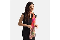 Campo de' Fiori - Long Sheer Silk Scarf for Women