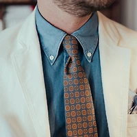 Claudius - Printed Silk Tie for Men