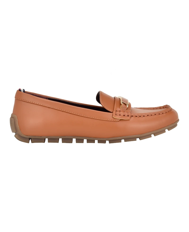 Tommy Hilfiger Women's Kyria Flat Ornamented Driving Moccasins