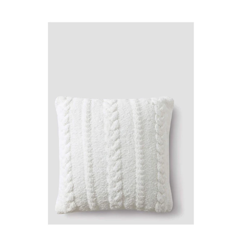 Sunday Citizen Braided Decorative Pillow, 20" x