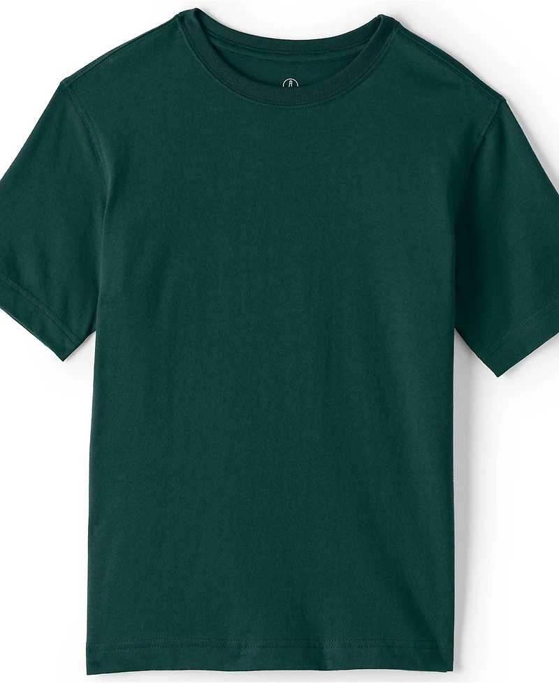 Lands' End Boys Short Sleeve Essential T-shirt