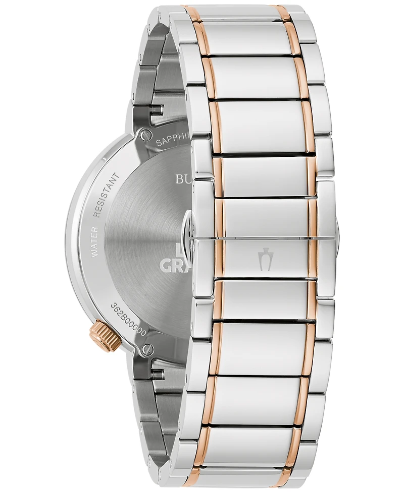 Bulova Men's Latin Grammy Futuro Two-Tone Stainless Steel Bracelet Watch 42mm
