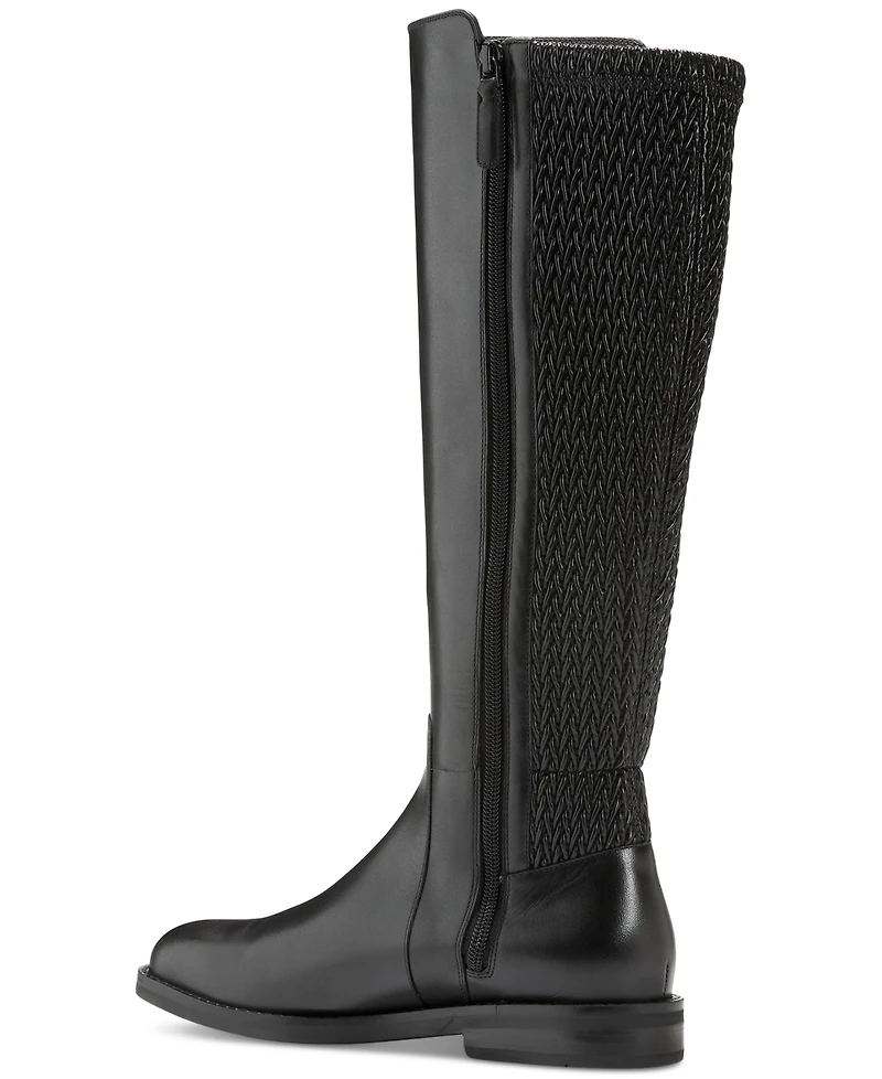 Cole Haan Women's Clover Stretch Side-Buckle Riding Boots