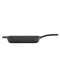 Smith and Clark Cast Iron 11" Open Square Fry pan with Assist Handle