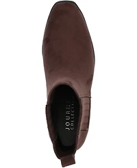 Journee Collection Women's Wrenley Block Heel Chelsea Booties