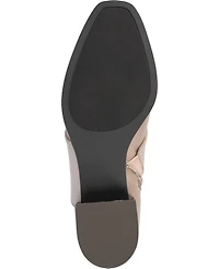 Journee Collection Women's Kyler Two Tone Block Heel Booties