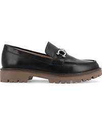 Journee Collection Women's Jessamey Lug Sole Round Toe Loafers