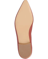 Journee Collection Women's Elowen Tru Comfort Foam Slip On Slim Squared Off Pointed Toe Flats