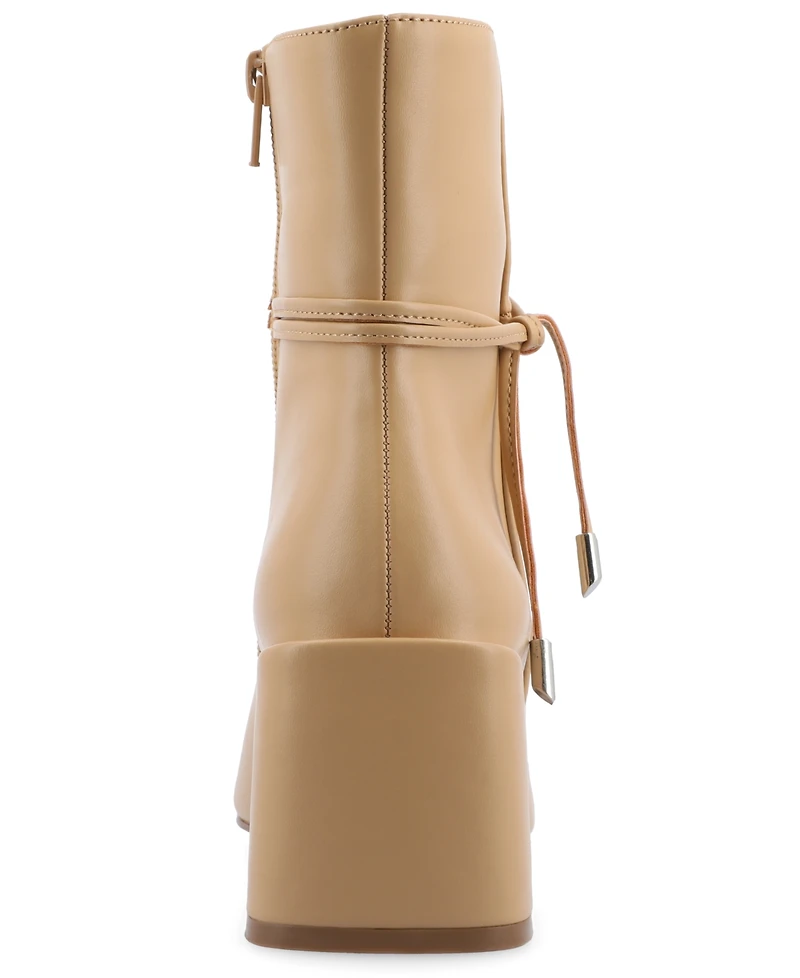 Journee Collection Women's Beverley Block Heel Booties