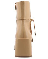 Journee Collection Women's Beverley Block Heel Booties