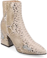 Journee Collection Women's Sorren Pointed Toe Block Heel Dress Booties