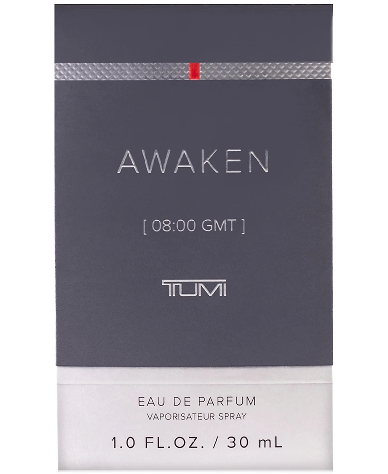 Tumi Men's Awaken [08:00 Gmt] Eau de Parfum Spray, 1 oz.