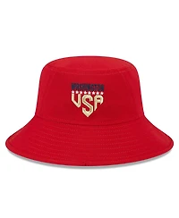 Men's New Era Red Washington Nationals 2023 Fourth of July Bucket Hat
