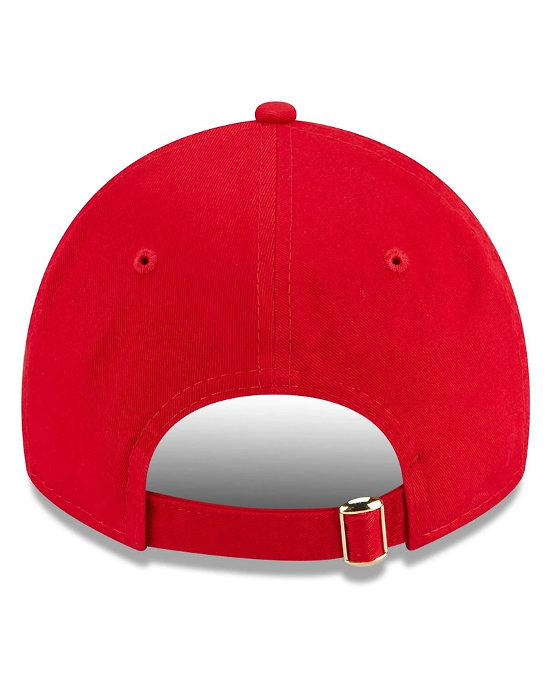 Men's New Era Red Oakland Athletics 2023 Fourth of July 9TWENTY Adjustable Hat