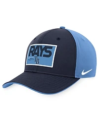 Men's Nike Navy, Light Blue Tampa Bay Rays Classic99 Colorblock Performance Snapback Hat