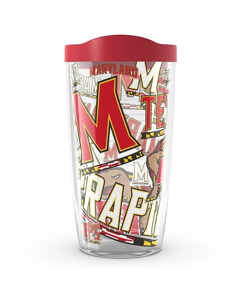 Tervis Tumbler Maryland Terrapins 16 Oz Allover Classic Tumbler